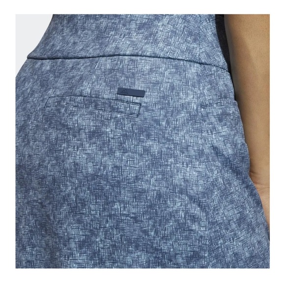 Adidas‎ Ultimate365 Primegreen Printed Golf Skort | XL | Hazy Sky & Crew Navy - Picture 2 of 16